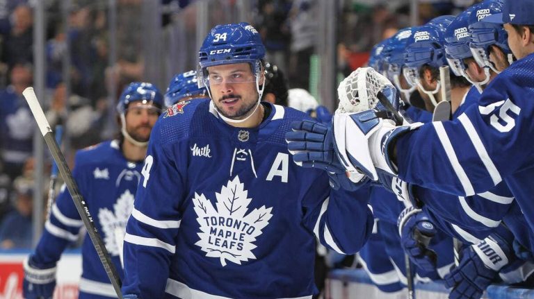 ANOTHER hat trick for Auston Matthews!