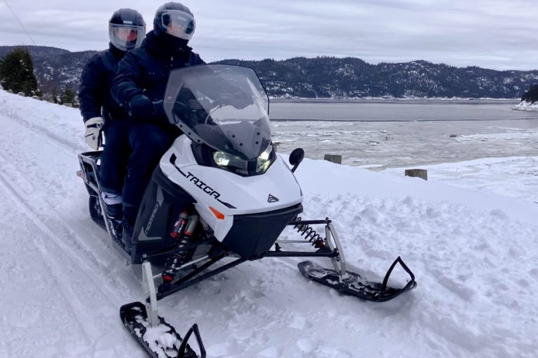 Adventure |  The electric snowmobile opens new horizons