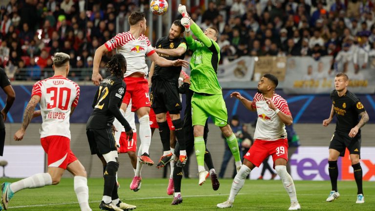 Andriy Lunin allows Real Madrid to win in Leipzig, Manchester City close to the quarters after their victory in Copenhagen