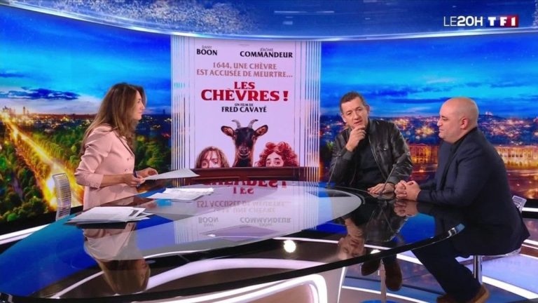 Anne-Claire Coudray reframes Dany Boon in the middle of the news, the actor asks her “forgiveness”