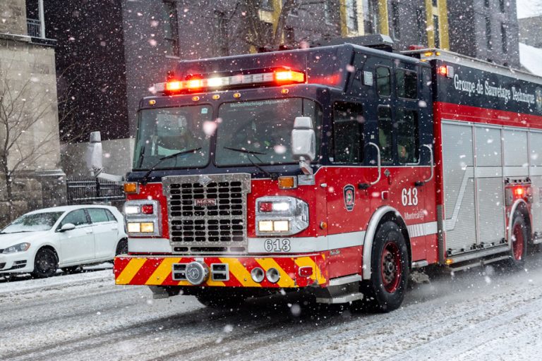 Capitale-Nationale |  A sixty-year-old in critical condition after a fire in Saint-Raymond