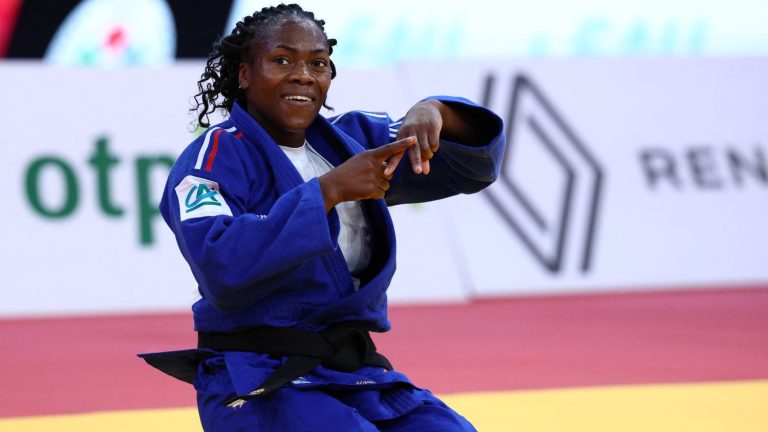 Clarisse Agbegnenou wins gold for the second day of the Paris Tournament, Marie-Eve Gahié in silver, Margaux Pinot in bronze