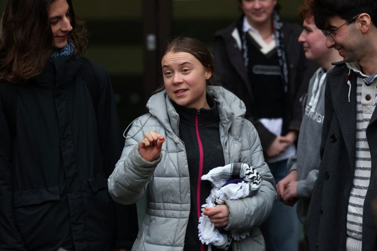 Demonstration in London |  Charges dropped against Greta Thunberg at trial