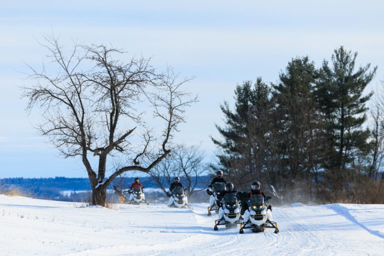 Electric snowmobile |  An experience… electrifying!