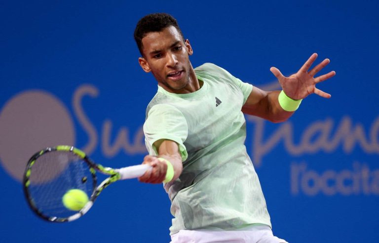 Félix Auger-Aliassime defeats Halys 6-2, 7-5 in first round in Marseille