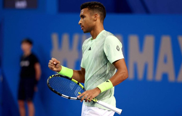 Félix Auger-Alissime reaches the semi-final in Montpellier