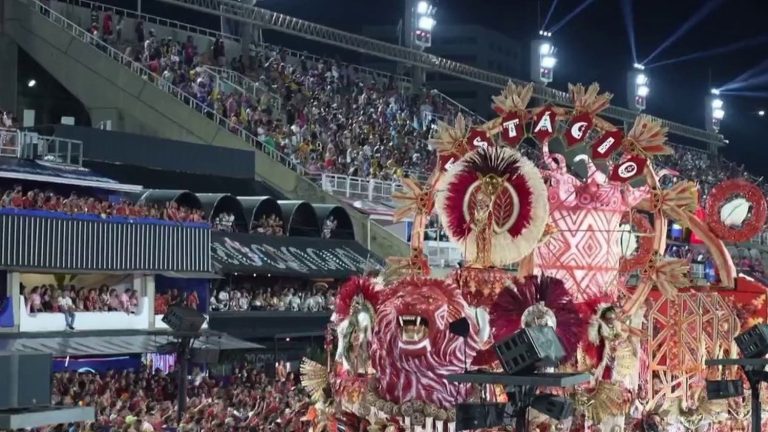 French people behind the scenes of the Rio Carnival