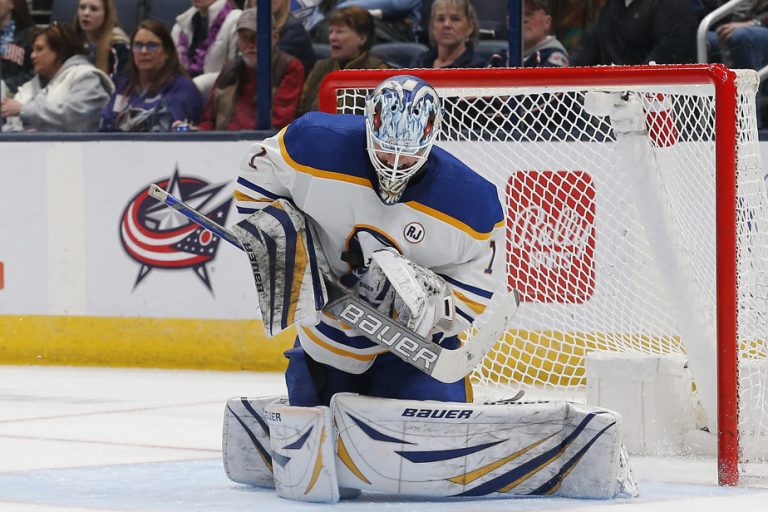 Friday in the NHL |  Luukkonen blocks 25 pucks as Sabers beat Blue Jackets 2-1