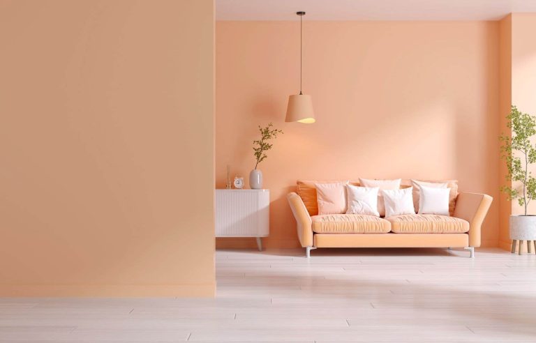 Living space: happiness is peachy