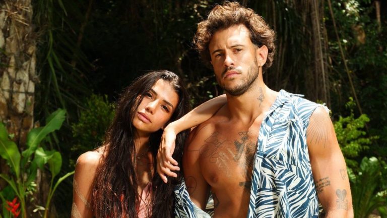 Louana and Gabriel (Love Island) form the gray team