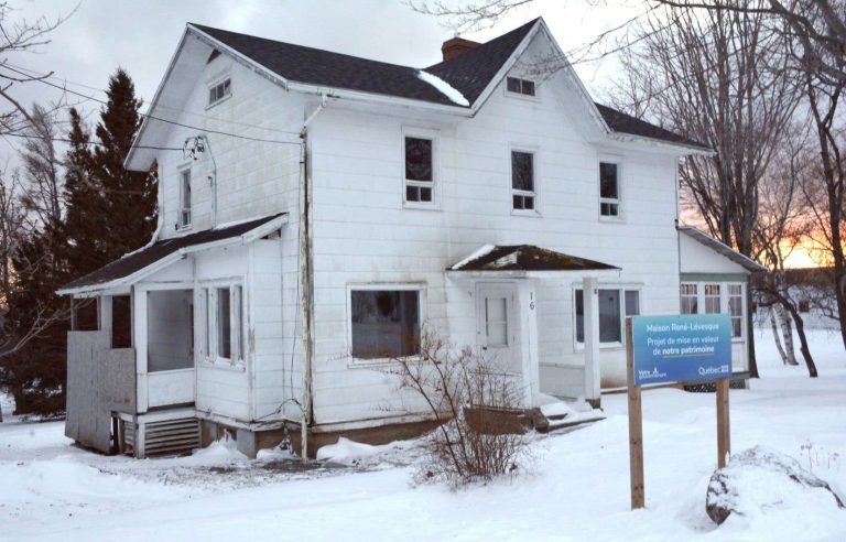 MPs demand the preservation of René Lévesque’s childhood home