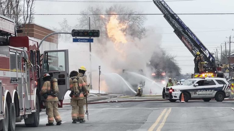 Major fire: two daycares on Boulevard Curé-Poirier in Longueuil evacuated