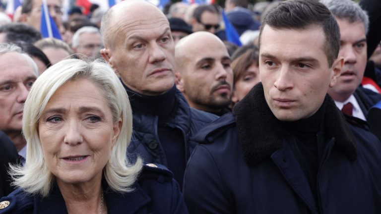 Marine Le Pen and Jordan Bardella had lunch with the president of the AfD, the far-right German party