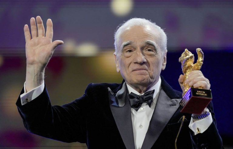 Martin Scorsese receives the Honorary Golden Bear for his entire career