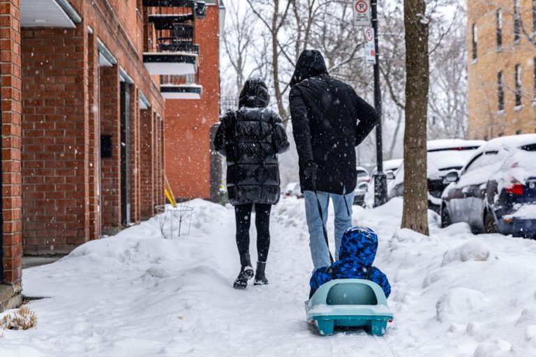 Snow removal |  No snow loading, Montreal relies on the weather