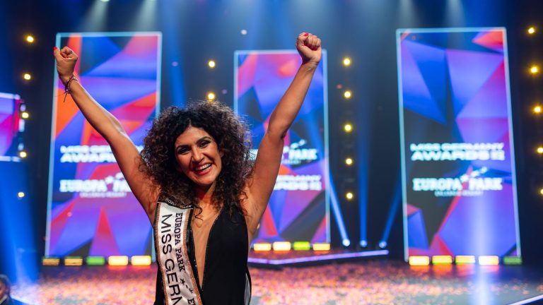 Miss Germany, of Iranian origin, victim of a hate campaign on social networks