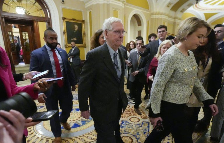 Mitch McConnell to step down as Republican leader in the US Senate in November