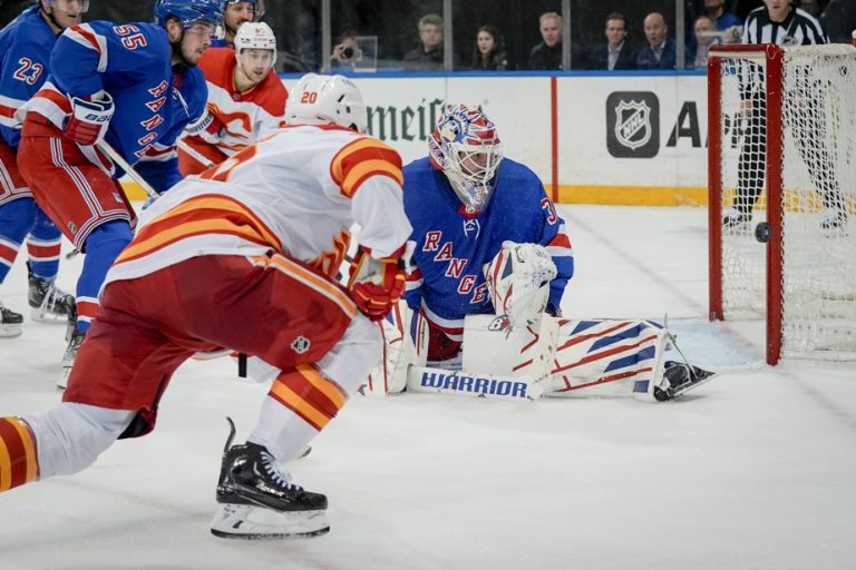 Monday in the NHL |  Rangers shut out Flames 2-0