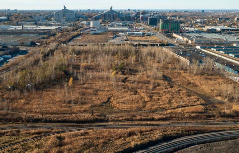 Montreal could encroach on a wooded area for a street reserved for trucking