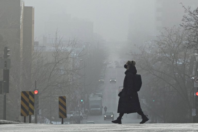 Montreal in the fog |  The Press