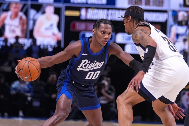 NBA Rising Stars Game |  26-13 victory and an Most Valuable Player title for Bennedict Mathurin