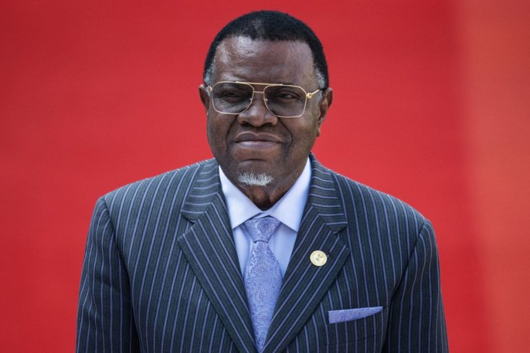 Namibian President Hage Geingob dies in hospital