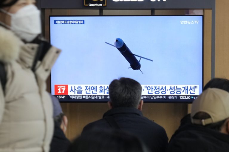 New cruise missile launches by North Korea