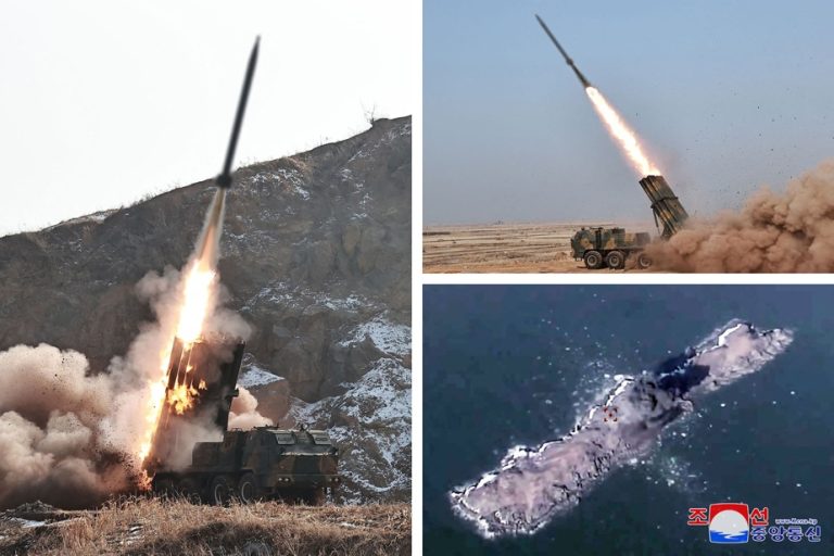 North Korea |  Pyongyang tested new multiple rocket launcher control system