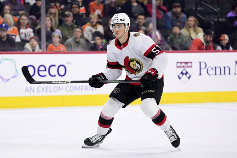 Ottawa Senators |  Forward Shane Pinto, a spark plug