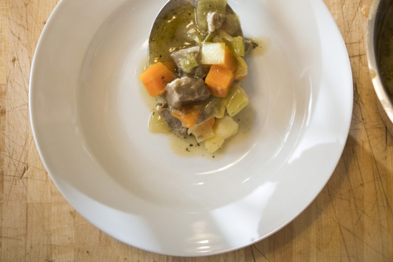 Recipe of the week |  Pork tongue stew from Pascal Le Boucher