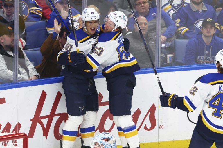 Saturday in the NHL |  The Blues defeat the Sabers 3-1