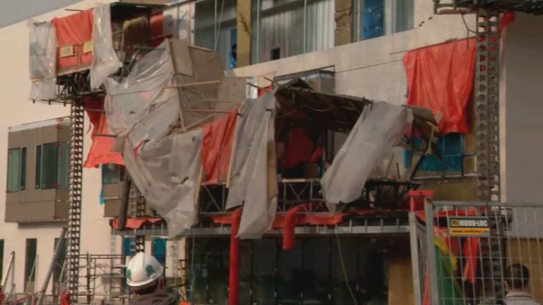 Scaffolding collapse: at least 5 injured in Trois-Rivières