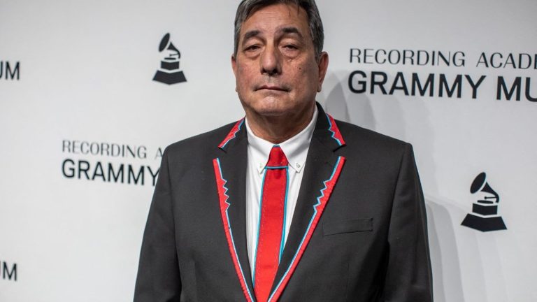 Scott George, Native American musician, competes with Billie Eilish and Mark Ronson