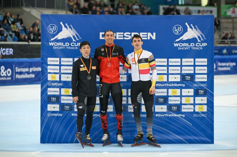 Short Track Speed ​​Skating |  Canadians win three medals in Germany