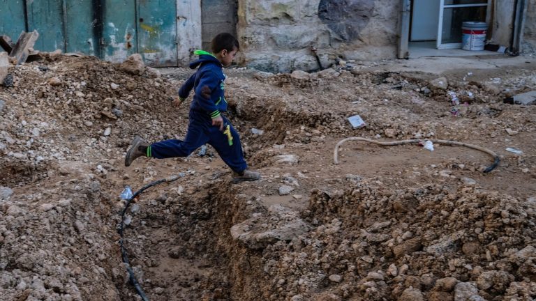 “The children were constantly afraid,” says a refugee who fled the Jenin camp