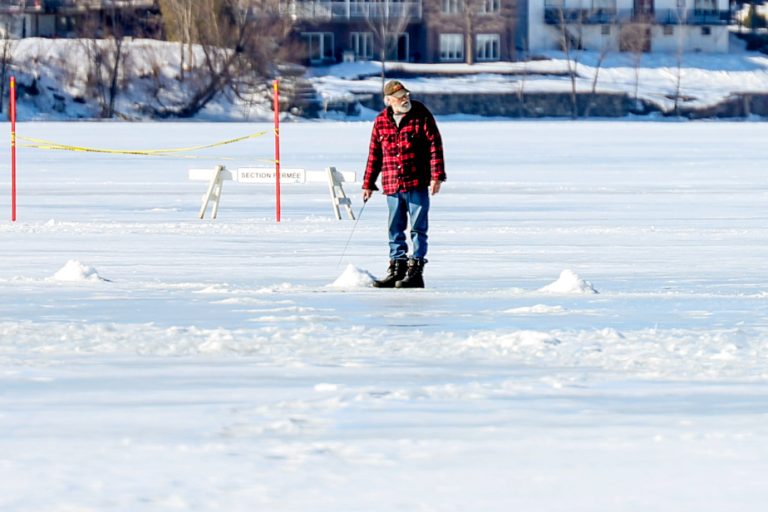 The joy of urban ice fishing