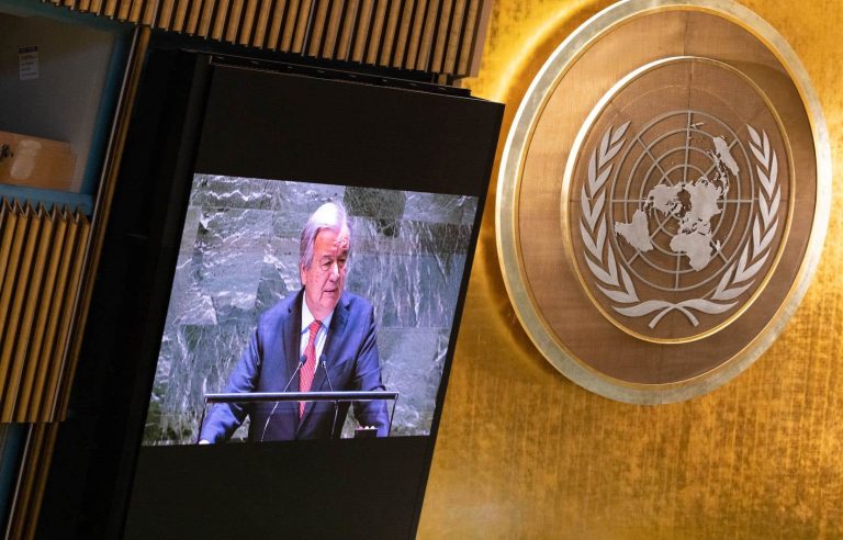 “The world is entering an era of chaos,” warns the UN chief