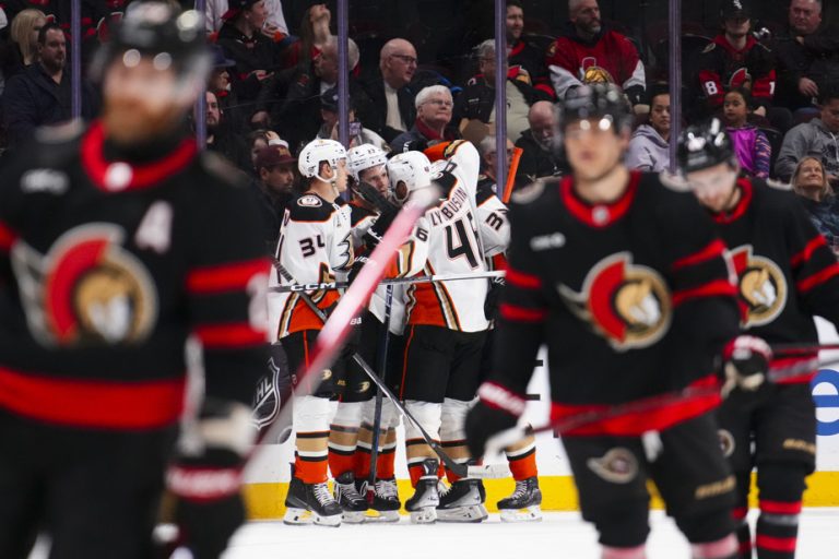 Thursday in the NHL |  The Ducks easily win 5-1 in Ottawa