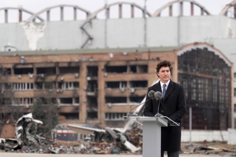 Two years of war in Ukraine |  Justin Trudeau in Kyiv to demonstrate Canadian solidarity