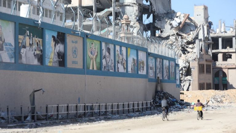 UNRWA has reached a “breaking point”, warns its head