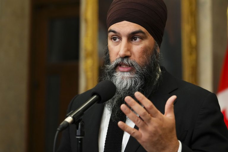 Ultimatum on drug insurance |  Jagmeet Singh puts his troops on election alert