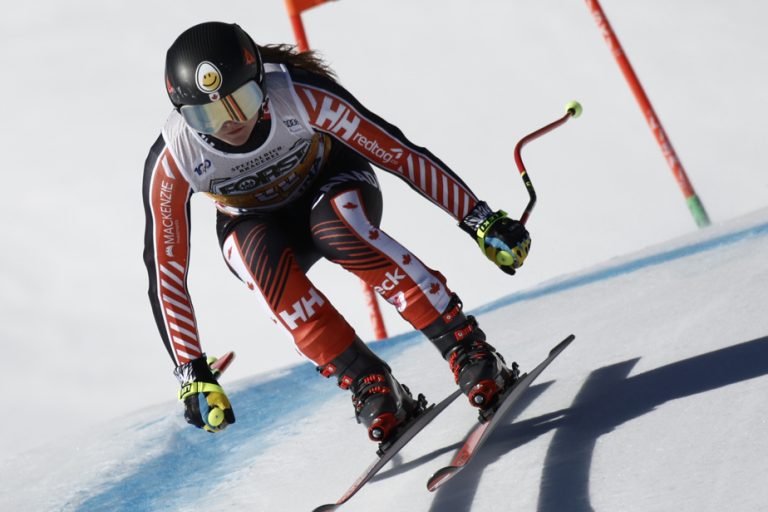 Valérie Grenier does not know when she will be able to resume skiing