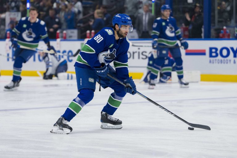 Vancouver Canucks |  Arshdeep Bains savors every moment with his childhood team