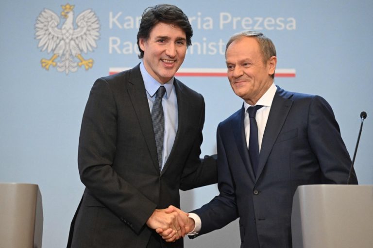 Visit to Poland |  Justin Trudeau defends Canada’s defense spending levels