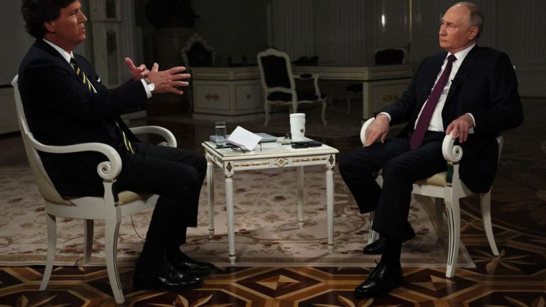 Vladimir Putin says Russia’s defeat in Ukraine is ‘impossible’ during interview with Tucker Carlson