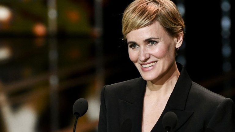 “We can decide that men accused of rape no longer rule the roost in cinema,” says Judith Godrèche during the César Awards