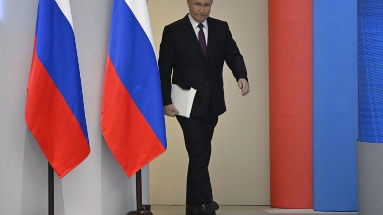 “We have repelled the aggression of international terrorism,” assures Vladimir Putin during his speech to the nation