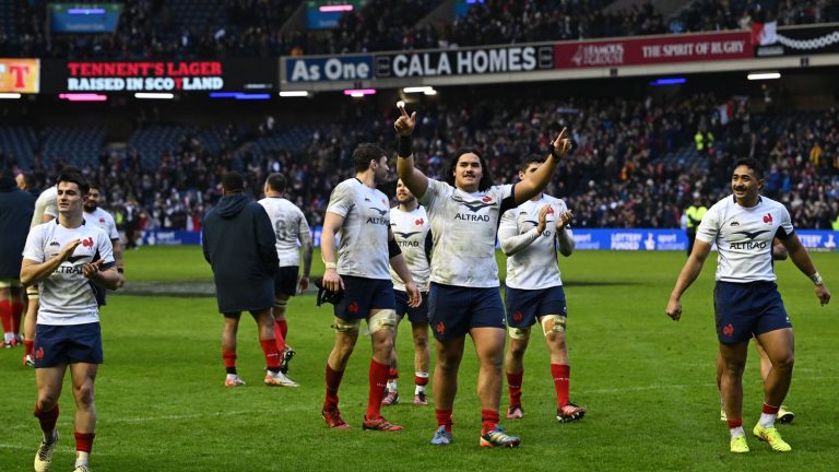 “We will come back very strong,” assures Fabien Galthié after the last-minute success of the French XV in Scotland