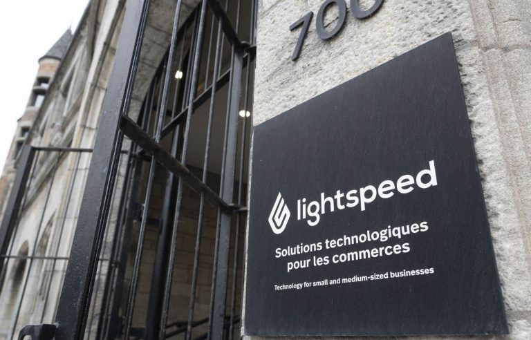 Why has the value of Lightspeed fallen sharply on the stock market?