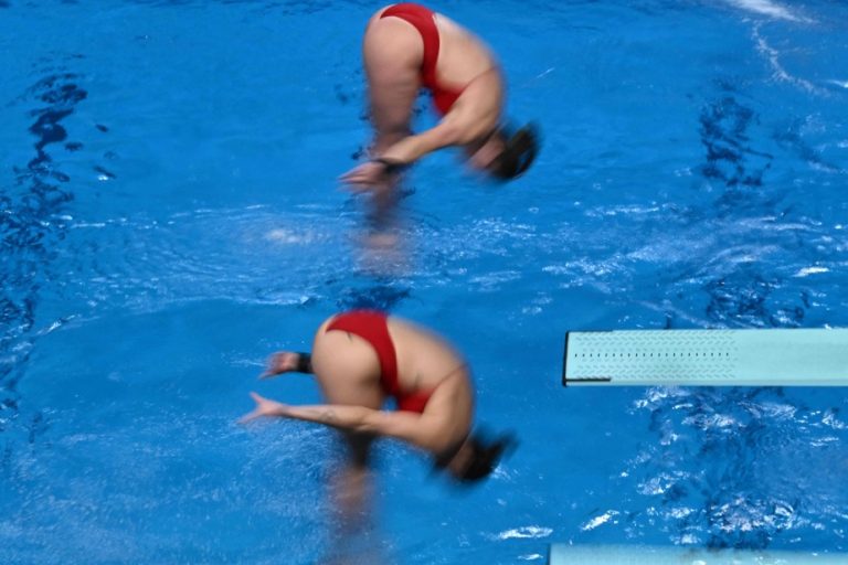 World Aquatic Sports Championships |  Pamela Ware misses her last dive in the 3m synchro